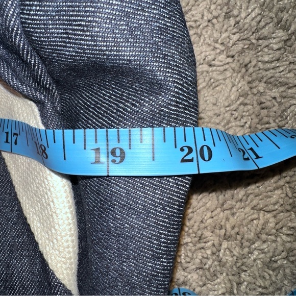 Private Party Meet Me At The Barre Dark Blue DENIM Gym Workout Bag - Picture 4 of 5